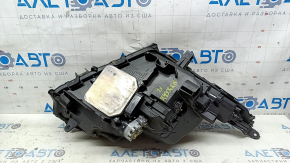 Фара передняя левая в сборе Lexus NX200t NX300h 15-17 LED, три линзы, потертости, царапины