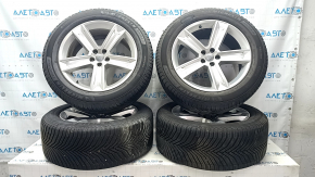 Комплект колесных дисков R20 х 9.0J ET20 Audi Q8 19-21 42H5 стиль с резиной 275/50, с центральным колпачком, легкая бордюрка
