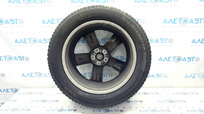 Set jante R20 x 9.0J ET20 Audi Q8 19-21 stil 42H5 cu anvelope 275/50, cu capace centrale, bordură ușoară