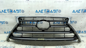 Решетка радиатора grill Lexus NX200t NX300h 15-17 Base, с молдингом, песок