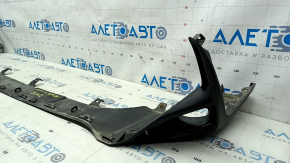 Губа переднего бампера Lexus NX200t NX300h 15-17 base, структура, потертости