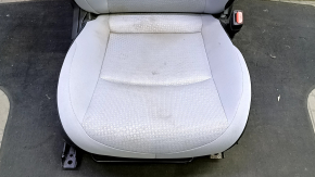 Пассажирское сидение Toyota Prius 50 19-22 без airbag, ткань, черно-серое, механическое, без подголовника, под химчистку