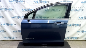 Дверь в сборе передняя левая Ford Fusion mk5 13-20 синий FT, тычки