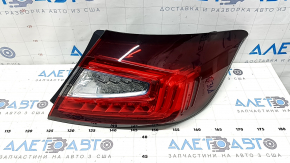 Фонарь внешний крыло правый Honda Clarity 18-19 usa, царапины, трещина