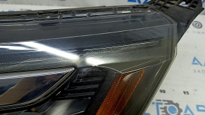 Фара передняя левая Honda Clarity 18-19 LED, облез хром, полез лак, царапины