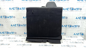 Spătar banchetă spate dreapta pentru Honda Clarity 18-21 SUA, combinație material textil gri + piele neagră, tetieră dintr-o singură bucată, cu cotieră, îndoită, zgâriată