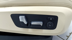 Пассажирское сидение BMW X5 G05 19-23 с airbag, электрическое, подогрев, Sport, кожа Canberra-Beige, под чистку