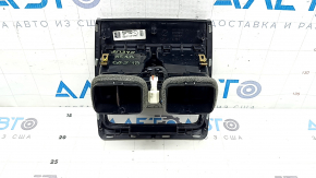 Priză de aer consolă centrală BMW X5 G05 19-24 cu ornament, negru lucios, control pe 4 zone, zgârieturi