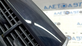 Priză de aer consolă centrală BMW X5 G05 19-24 cu ornament, negru lucios, control pe 4 zone, zgârieturi