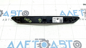 Вставка накладки порога задняя левая BMW X5 G05 19-23 хром BMW, с подсветкой, царапины