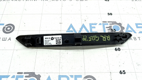 Вставка накладки порога задняя правая BMW X5 G05 19-23 хром BMW, с подсветкой, царапины