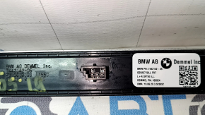 Prag ușă stânga față pentru BMW X5 G05 19-23 cromat, cu iluminare din spate, zgârieturi, crom decojit