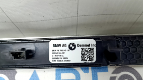 Prag ușă stânga față pentru BMW X5 G05 19-23 cromat, cu iluminare din spate, zgârieturi, crom decojit