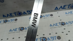 Prag ușă dreapta față pentru BMW X5 G05 19-23, cromat, cu iluminare din spate, zgârieturi