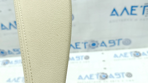 Накладка центральной консоли боковая верхняя правая BMW X5 G05 19-22 кожа Canberra-Beige, царапины