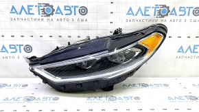 Фара передняя левая в сборе Ford Fusion mk5 17-20 LED, с DRL