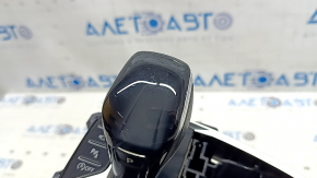 Шифтер КПП с ручкой BMW X5 G05 19-23 под парктроники, PMA, камеры 360 и автозапуск, царапины