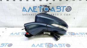Зеркало боковое левое в сборе Ford Fusion mk5 13-20 14 пинов, BSM, автозатемн, поворотник,подогрев, подсветка, синее