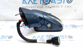 Зеркало боковое левое в сборе Ford Fusion mk5 13-20 14 пинов, BSM, автозатемн, поворотник,подогрев, подсветка, синее