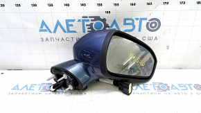 Ansamblu oglindă retrovizoare dreapta pentru Ford Fusion mk5 19-19, 12 pini, semnalizare, încălzită, iluminare spate, BSM, albastru