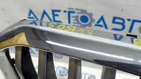 Решетка радиатора grill BMW X5 G05 19-23 хром, под камеру, песок