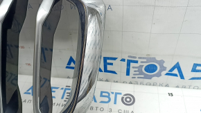 Решетка радиатора grill BMW X5 G05 19-23 хром, под камеру, песок