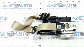 Centură de siguranță pasager BMW X5 G05 19-24 cu acționare rapidă, Canberra-Bej