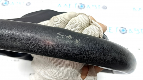 Руль голый BMW X5 G05 19-26 кожа черная с подогревом, с лепестками, Sport, царапины, примятости, под чистку
