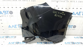 Бампер задний голый правый BMW X5 G05 19-26 черный, царапины