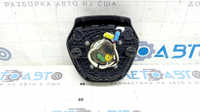 Подушка безопасности airbag в руль водительская BMW X5 G05 19-26 кожа черная, царапины
