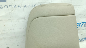 Подголовник передний правый Honda Accord 14-17 кожа бежевый, под химчистку, примята