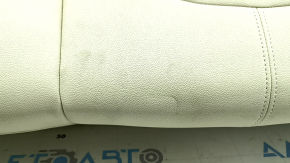 Подушка заднего сидения 2 ряд BMW X5 G05 19-22 под 2 ряда, кожа Canberra-Beige, с подогревом, замята, под чистку