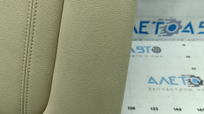Spătar banchetă spate, al doilea rând, dreapta, BMW X5 G05 19-22, pentru 2 rânduri, piele maro COGNAC, încălzit, lovituri, zgârieturi
