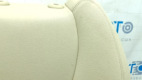 Обшивка спинки водительского сидения BMW X5 G05 19-22 кожа Canberra-Beige, с подогревом, замята, под чистку