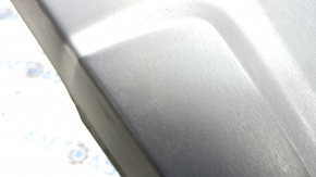Накладка губы заднего бампера BMW X5 G05 19-26 X-Line, серебро+черная, замята, царапины