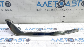 Молдинг переднего бампера левый Ford Fusion mk5 19-20 хром, песок