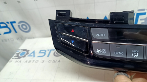Управление климат-контролем Honda Accord 16-17 hybrid, рест черное, царапины