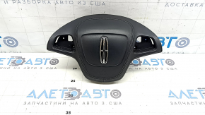 Подушка безопасности airbag в руль водительская Lincoln MKZ 17-20 черная, царапины