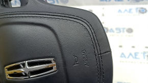 Подушка безопасности airbag в руль водительская Lincoln MKZ 17-20 черная, царапины