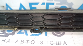 Накладка заднего бампера под хромом Honda Accord 16-17 рест hybrid, царапина