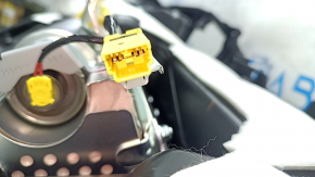 Торпедо передняя панель с AIRBAG Honda Accord 13-17 черная, с накладкой, царапины