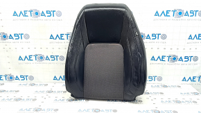 Husă spătar scaun șofer pentru Honda Clarity 18-21 USA, combinație material textil gri + piele neagră, încălzită, șifonată, necesită curățare