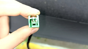 Husă spătar scaun șofer pentru Honda Clarity 18-21 USA, combinație material textil gri + piele neagră, încălzită, șifonată, necesită curățare