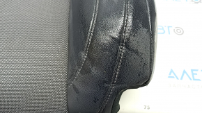 Husă spătar scaun șofer pentru Honda Clarity 18-21 USA, combinație material textil gri + piele neagră, încălzită, șifonată, necesită curățare