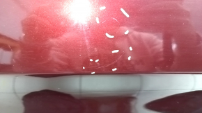 Дверь в сборе передняя левая Honda Accord 13-17 keyless, красный R-543P, царапины, потертости, тычки