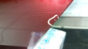 Дверь в сборе задняя левая Honda Accord 13-17 красный R-543P, царапины, тычки