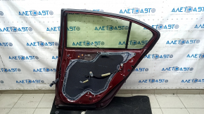 Дверь в сборе задняя правая Honda Accord 13-17 красный R-543P, царапины, тычки