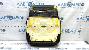 Ornamente inferioare scaun șofer pentru Ford Fusion mk5 17-20 titan, piele neagră, perforate, gata de curățat