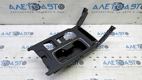 Ornamente consolă centrală Ford Fusion mk5 17-20 cu zgârieturi pe suporturile de pahare