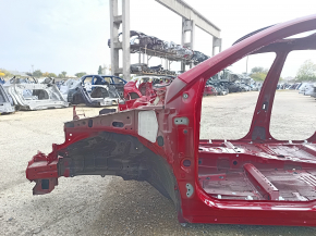 Panou lateral stânga față Lexus NX200t NX300 NX300h 15-21 roșu, pe caroserie